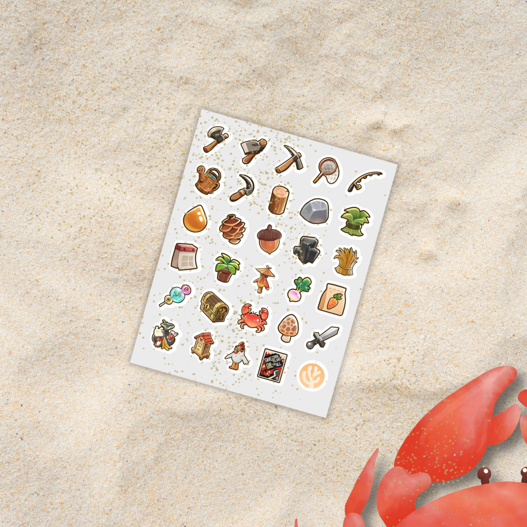 Starter Kit Sticker Set