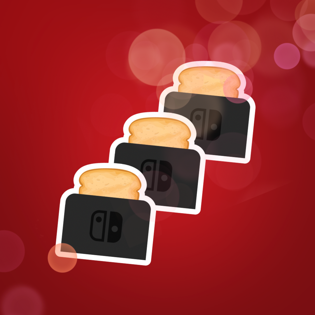 Toaster Sticker