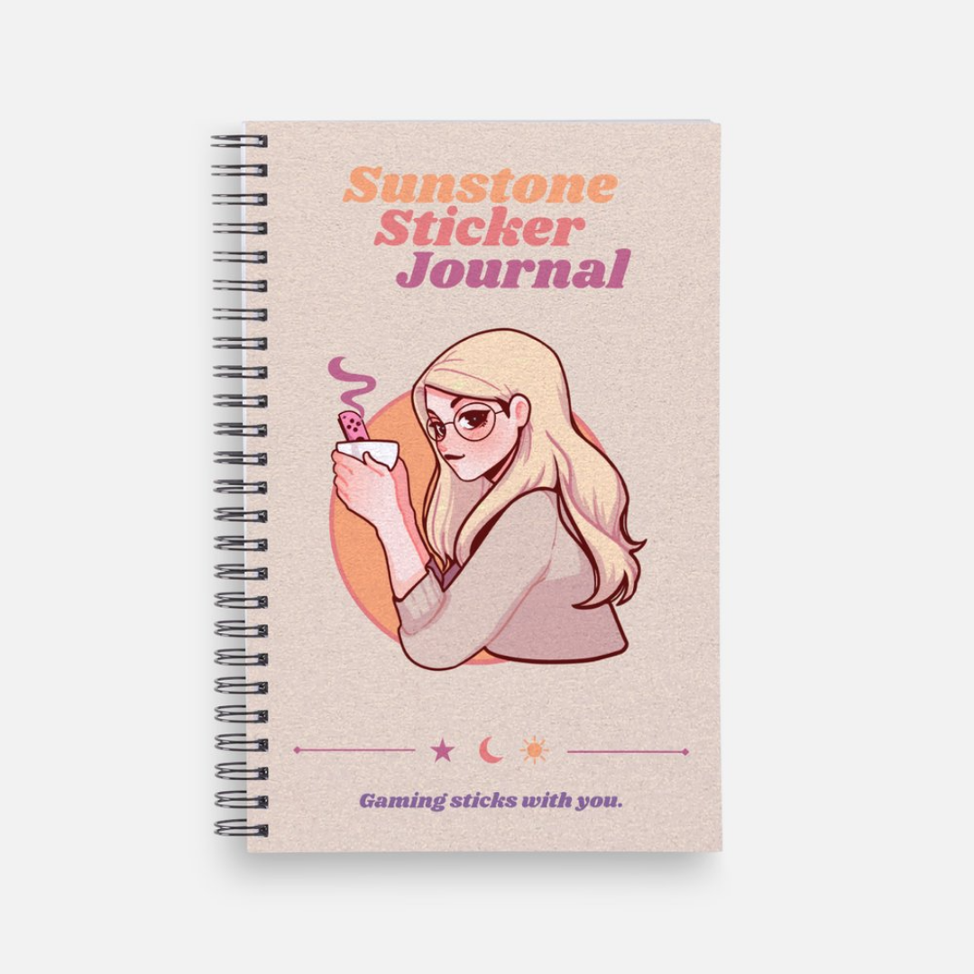 Sunstone Sticker Journal – Threading Pixels