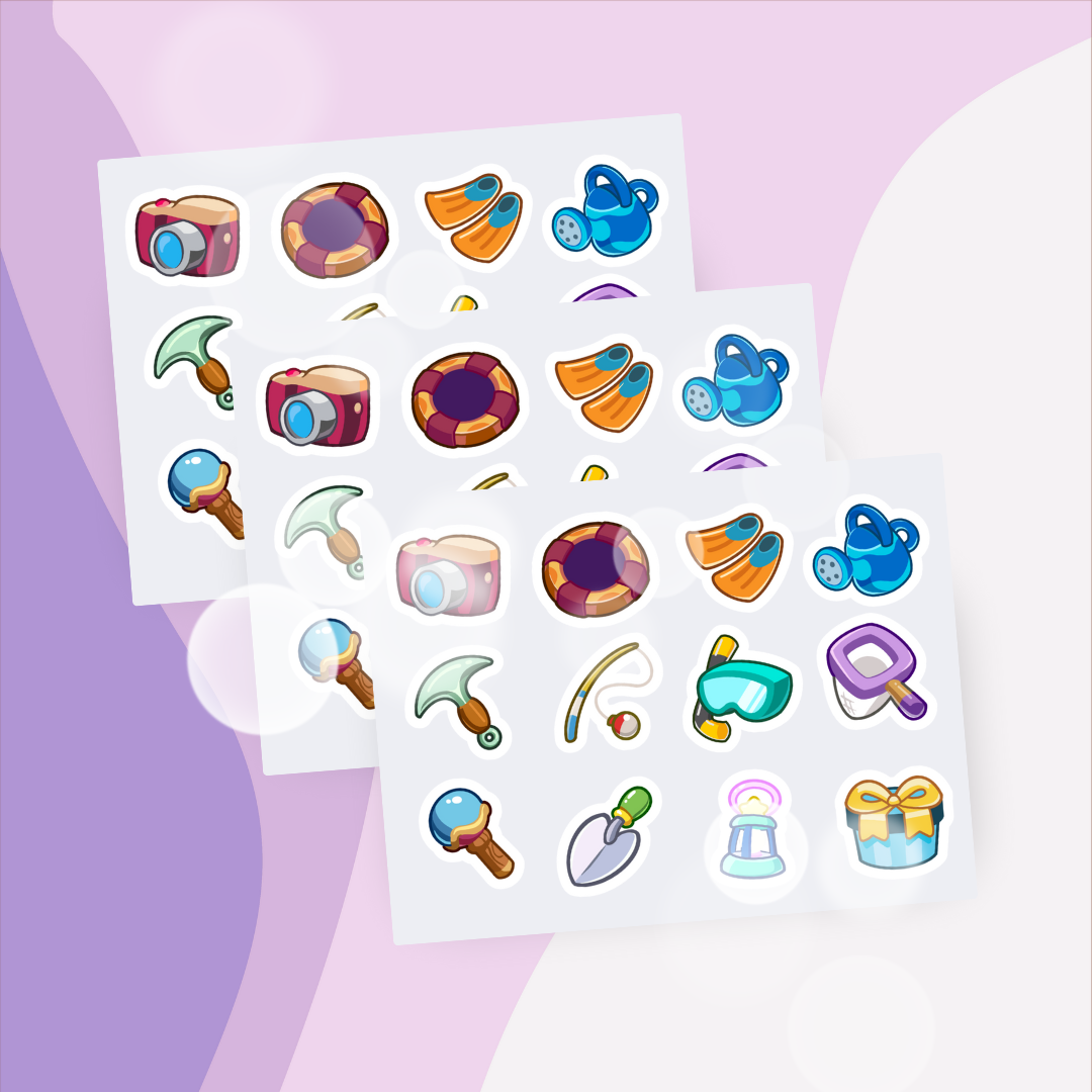 Tools Sticker Sheet
