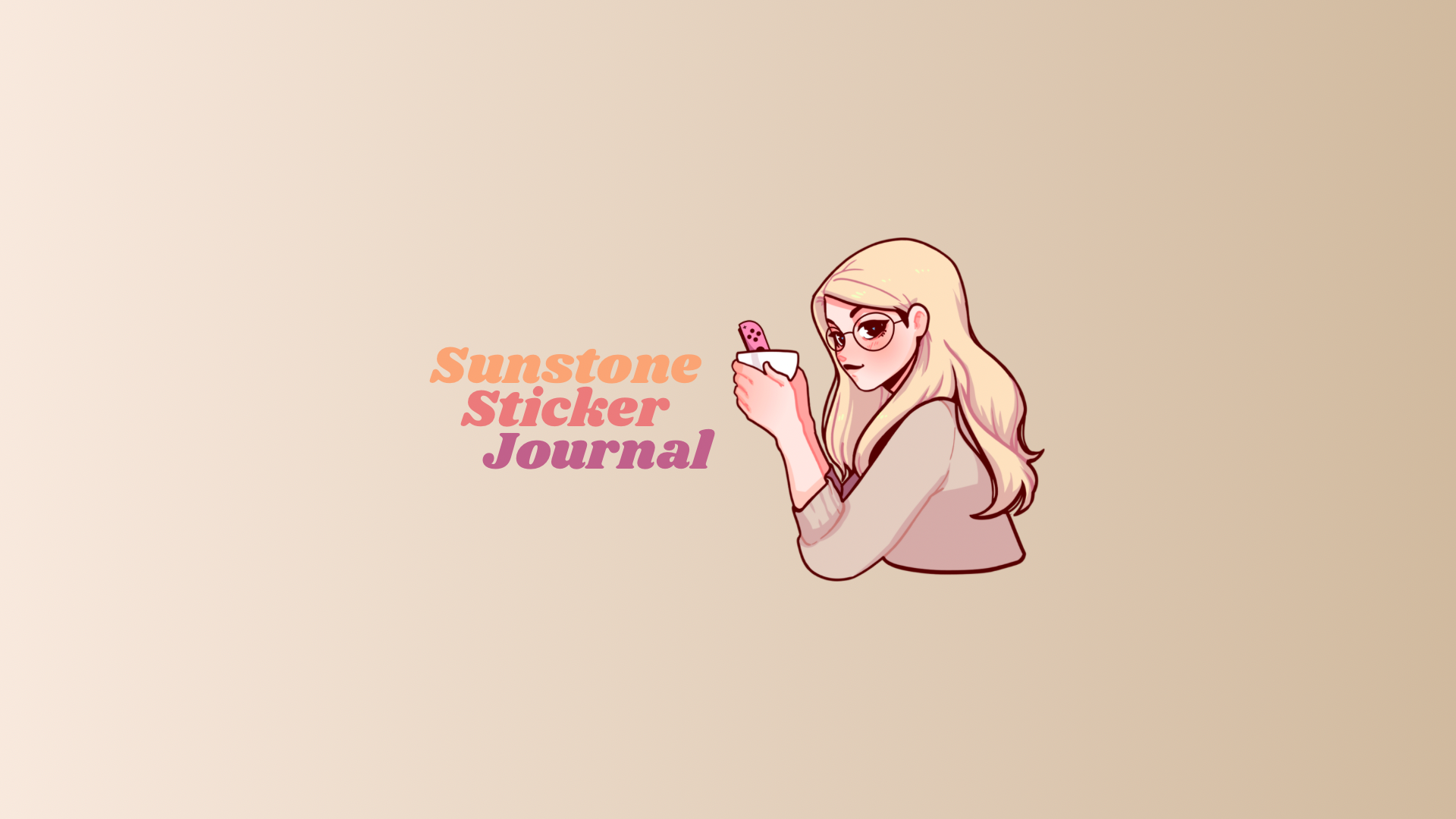 Sunstone Sticker Journal – Threading Pixels