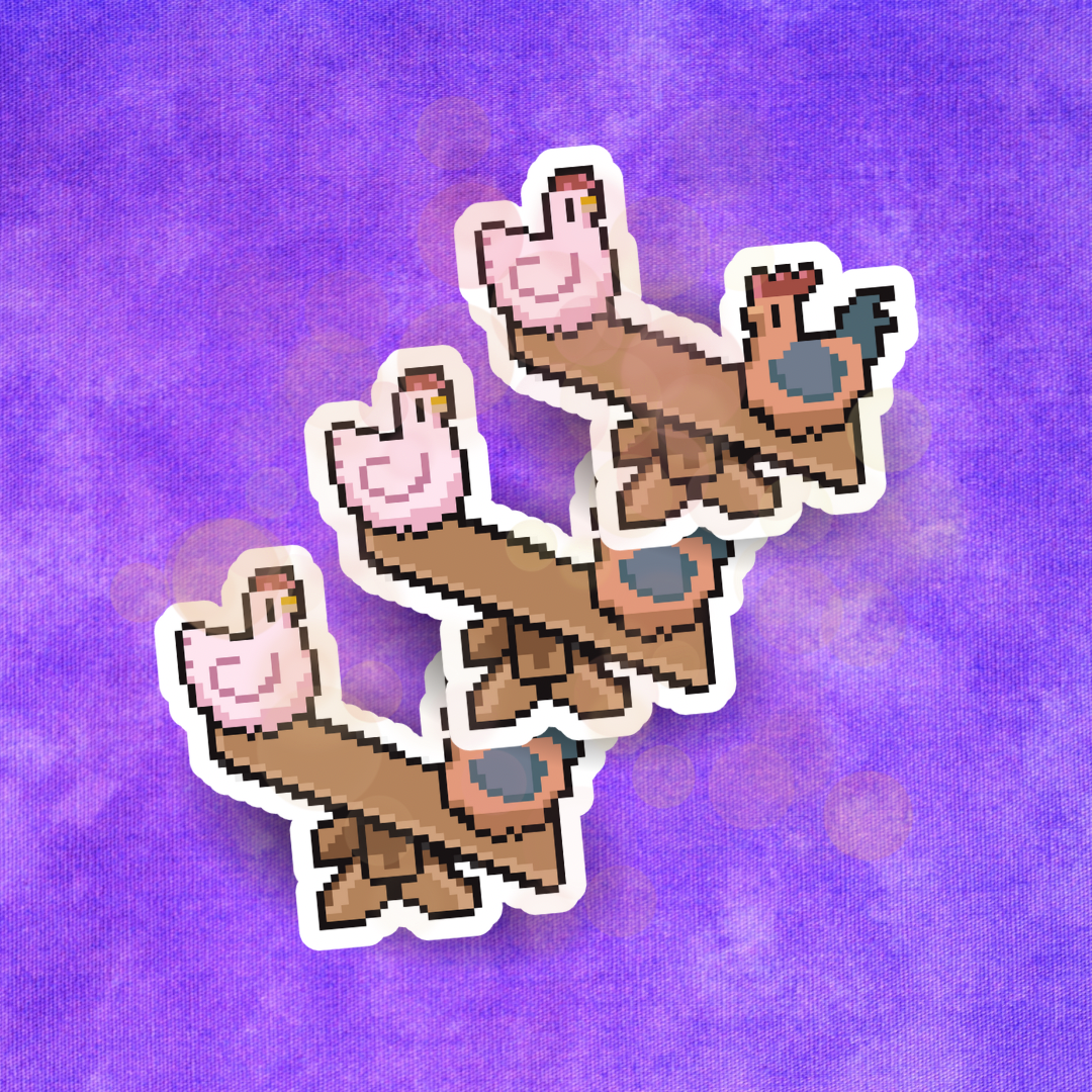 Chickens Sticker