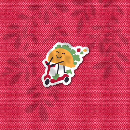 Happy Taco Sticker