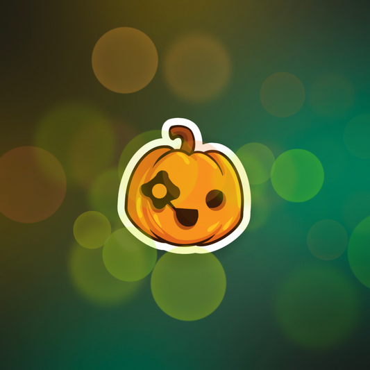 Pumpkin Tri Sticker