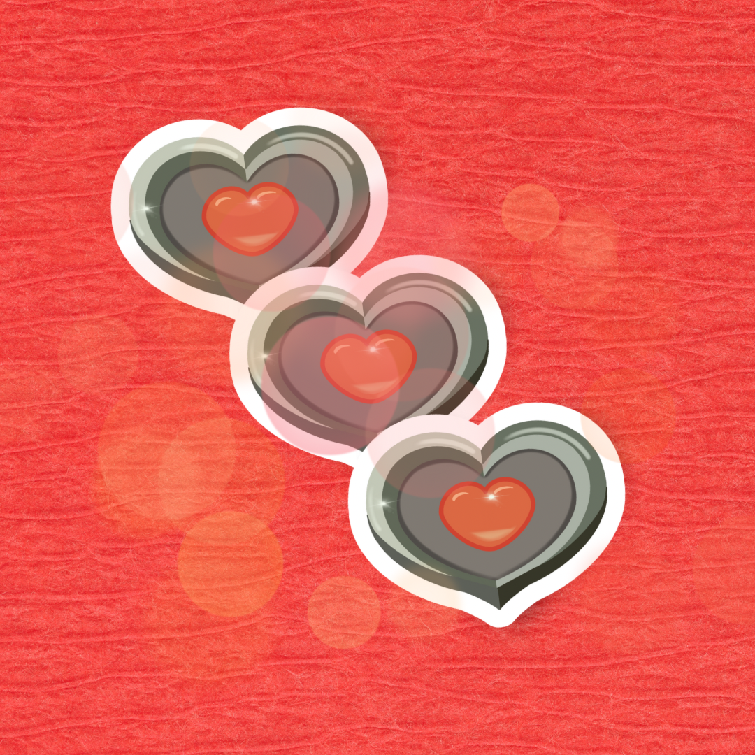 Heart Container Sticker